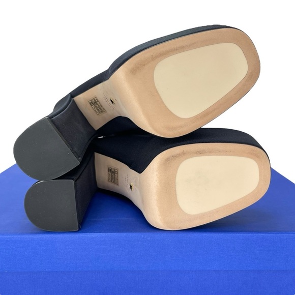 Stuart Weitzman Skyhi 145 Stretch Fabric Platform Womens Sock Bootie Size 8M - Picture 9 of 16